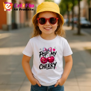 Tricou Pop cireasa mea, Fructe, Copii | Dama - Img 4