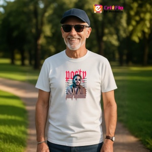 Tricou Post Malone, muzica ELECTRONIC, Dama | Barbat | Copii - Img 5
