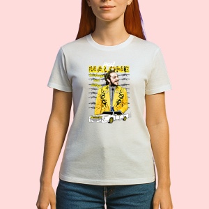 Tricou Post Malone - Yellow Car, muzica INDIE, Dama | Barbat | Copii
