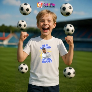 Tricou Real Madrid Kylian Mbappe - Copii | Dama | Barbat