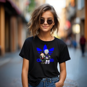 Tricou Rick & Morty Friends forever Tricou Negru - Copii | Dama | Barbat