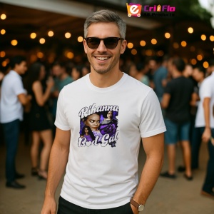 Tricou Rihanna - Bad Gal, muzica Indie Pop, Dama | Barbat | Copii - Img 4