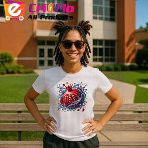 Tricou Rodie in valuri de apa, Fructe, Copii | Dama - Img 11