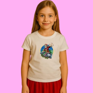 Tricou Santa Gaming, din bumbac 100% Copii | Dama | Barbat - Img 2