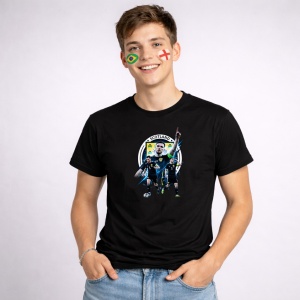 Tricou Scott Mctominay Scotland World Cup Fifa 2026, din bumbac 100%, tricou negru, Copii | Dama | Barbat - Img 2