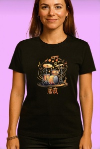 Tricou Set Tobe Muzica Live, Copii | Dama | Barbat, culoare negru - Img 4