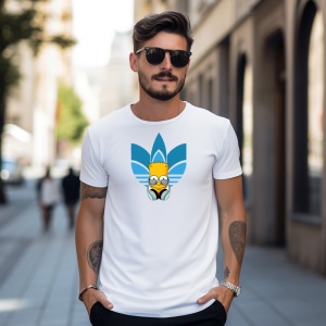 Tricou simon casti Tricou Alb - Copii | Dama | Barbat