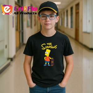 Tricou Simpson viata de familie satirica si umor american, Copii | Dama | Barbat , tricou negru - Img 5