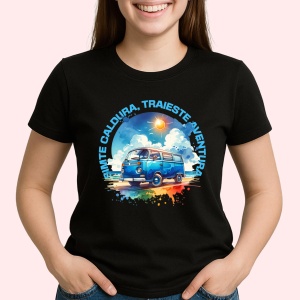 Tricou Simte Cadura, Traieste Aventura Negru, Here Comes Summer Negru, Copii | Dama | Barbat - Img 3