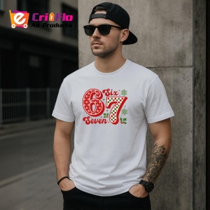 Tricou SIX SEVEN 67 Roz Elegant 2, din bumbac 100%, tricou alb, Copii | Dama | Barbat - Img 3