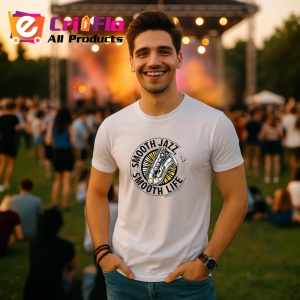 Tricou Smooth Jazz Smooth Life, Copii | Dama | Barbat - Img 6