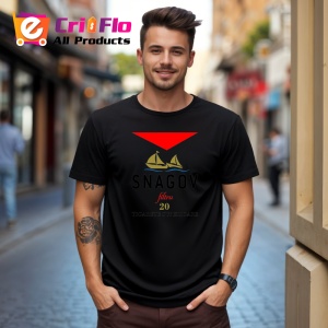 Tricou Snagov filtru 20 tigarete superioare design barcuta, Copii | Dama | Barbat , tricou negru - Img 10