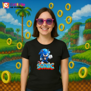 Tricou Sonic - Gheata Exploziva Copii | Dama | Barbat - Img 3
