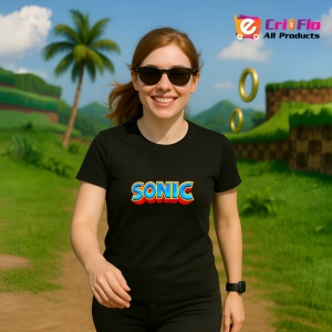Tricou Sonic PNG Bilal Copii | Dama | Barbat - Img 12
