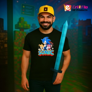 Tricou Sonic si prietenii - Forta Combinata Copii | Dama | Barbat - Img 2