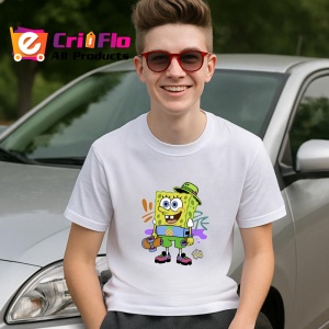 Tricou SpongeBob Skate Fresh Hype Energy Copii | Dama | Barbat Barbat - Img 16