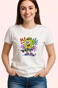 Tricou SpongeBob Style Smart Outfit Copii | Dama | Barbat - Img 3