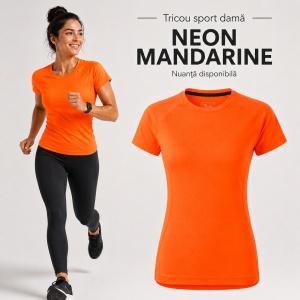 Tricou sport damă Malfini Destiny 176, extra dry, slim fit, 95% micro poliester, XS–2XL, 10 culori - Img 14