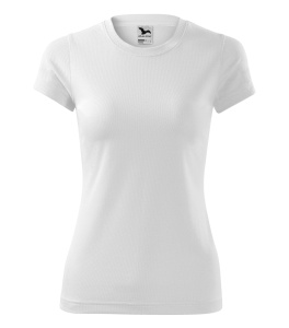 Tricou sport pentru dama de culoare alb
