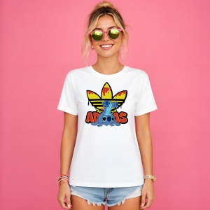 Tricou Stitch Albastru Logo Topit Galben Rosu Urban Street Design, din bumbac 100% Copii | Dama | Barbat - Img 3