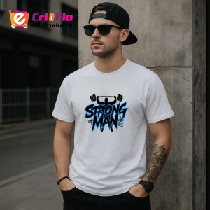 Tricou Strong Man Haltere Muschi, Copii | Dama | Barbat - Img 5