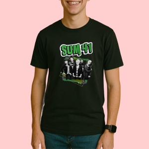 Tricou Sum 41, muzica Hip-Hop / Trap, Dama | Barbat | Copii, Culoare Negru - Img 3