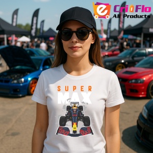Tricou Super Formula Masina Monopost Red Bull Arta Digitala Formula 1, Copii | Dama | Barbat