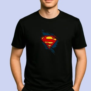 Tricou Superman Street Negru, Copii | Dama | Barbat - Img 2