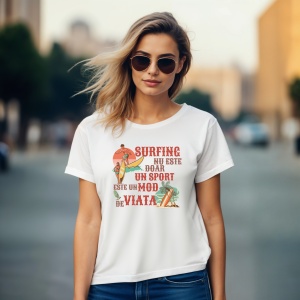 Tricou Surfing nu este doar un sport este un mod de viata - Copii | Dama | Barbat - Img 15