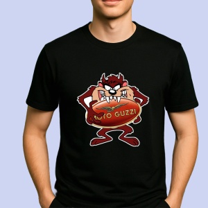 Tricou Tazz Cu Logo Moro Guzzi | Unisex Dama si Barbat