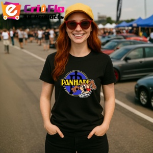 Tricou Tazz Cu Logo Panharr | Unisex Dama si Barbat - Img 3