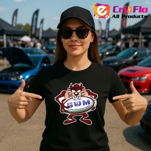 Tricou Tazz Cu Logo Swm | Unisex Dama si Barbat
