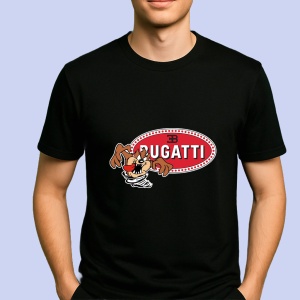 Tricou Tazz Vartej Cu Logo Bugatti 2 | Unisex Dama si Barbat