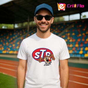 Tricou Tazz Vartej Cu Logo Stp | Unisex Dama si Barbat - Img 2