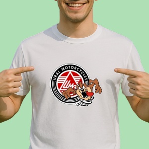 Tricou Tazz Vartej Stanga Cu Logo Ural | Unisex Dama si Barbat