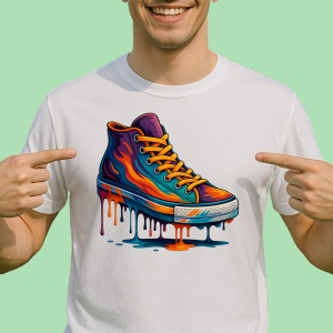 Tricou Tenesi Curcubeu - Copii | Dama | Barbat