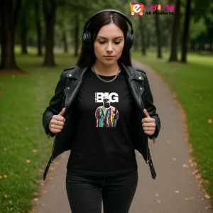 Tricou The Notorious B.I.G. v1, muzica Hip-Hop / Southern Rap, Dama | Barbat | Copii, Culoare Negru - Img 14