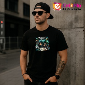Tricou Traiesc Pentru Derby Suporter Fotbal Amuzant, din bumbac 100%, tricou negru Copii | Dama | Barbat - Img 6