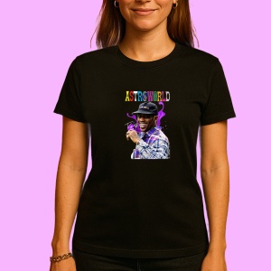 Tricou Travis Scott Astroworld Chill, muzica RAP, Dama | Barbat | Copii, Culoare Negru