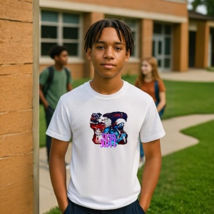 Tricou Travis Scott - Purple Flames, muzica RAP, Dama | Barbat | Copii - Img 6