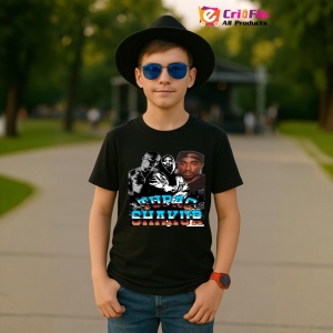 Tricou Tupac City Monochrome, muzica Indie Pop, Dama | Barbat | Copii, Culoare Negru - Img 6