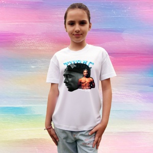Tricou Tupac classic B&W profile, muzica Pop Rock, Dama | Barbat | Copii - Img 12