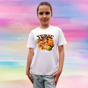 Tricou Tupac Orange Background, muzica Not Applicable, Dama | Barbat | Copii - Img 12