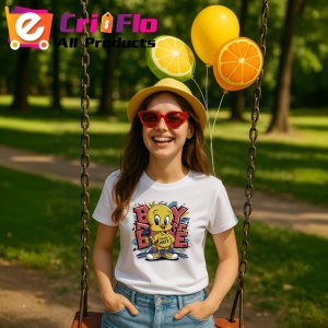 Tricou Tweety boy energy cu hanorac galben si sneakers urban Copii | Dama | Barbat Barbat - Img 11