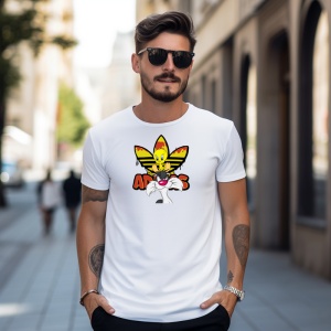 Tricou Tweety & Sylvester friends forever Tricou Alb - Copii | Dama | Barbat - Img 9