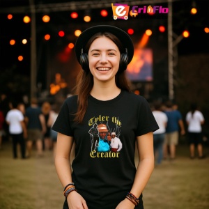 Tricou Tyler The Creator, muzica Hip-Hop / Trap, Dama | Barbat | Copii, Culoare Negru - Img 5