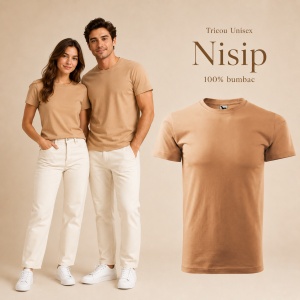 Tricou Unisex Damă / Bărbat Heavy New 137 – 100% Bumbac, Guler Rotund, 200 g/m², XS–5XL - Img 39