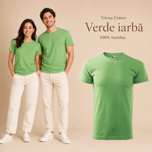 Tricou Unisex Damă / Bărbat Heavy New 137 – 100% Bumbac, Guler Rotund, 200 g/m², XS–5XL - Img 49