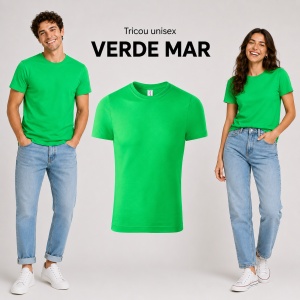 Tricou unisex damă și bărbat, 100% bumbac, mărimi XS–4XL, 22 culori disponibile - Img 29