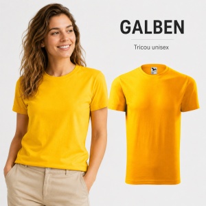 Tricou unisex damă și bărbat Malfini Element 145, 100% bumbac, 180 g/mp, XS–4XL - Img 11
